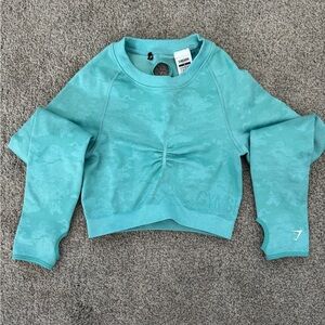 Gymshark long sleeve crop top S